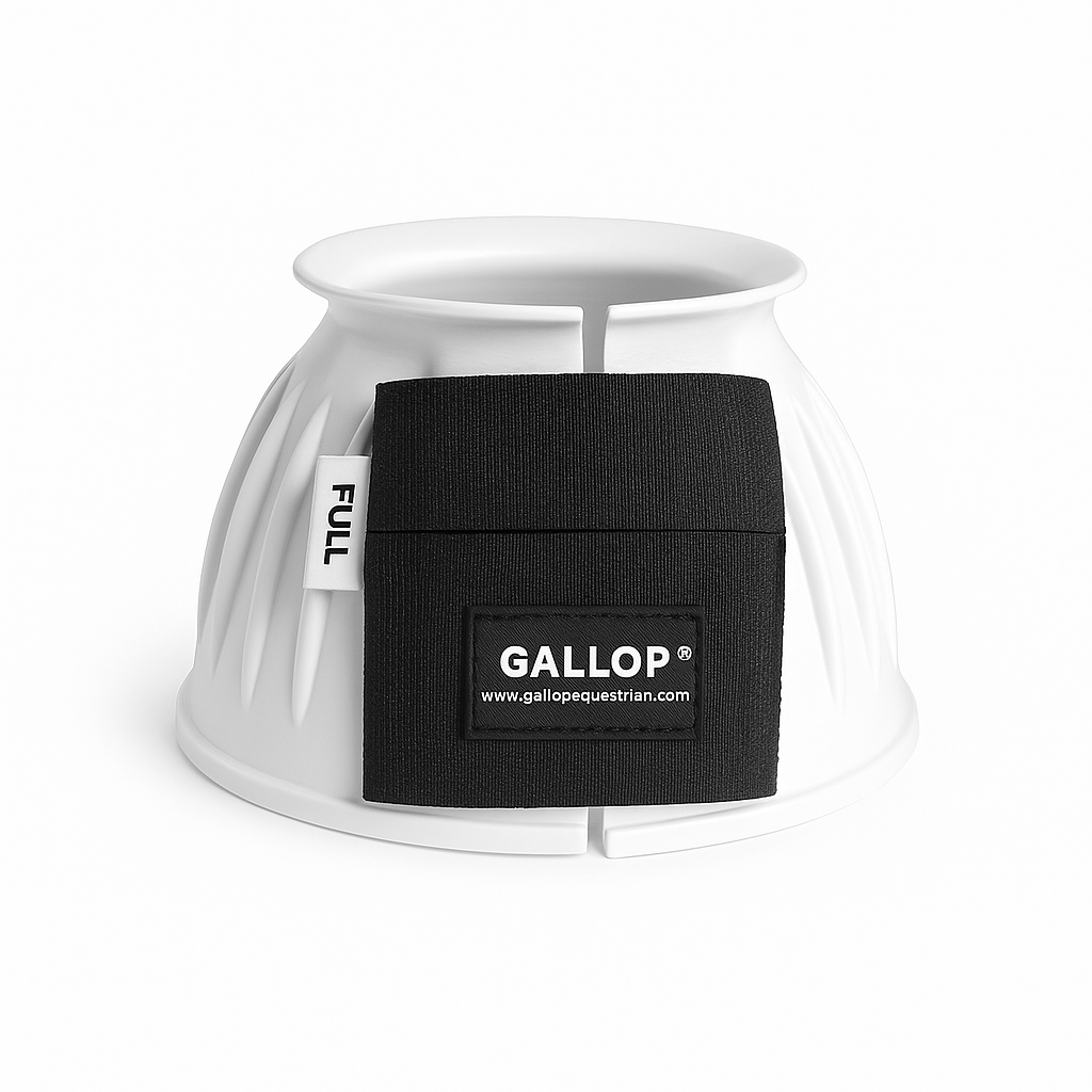 GALLOP Double Taped PVC Ribbed Over Reach Boots GALLOP Double Taped PVC Ribbed Over Reach Boots