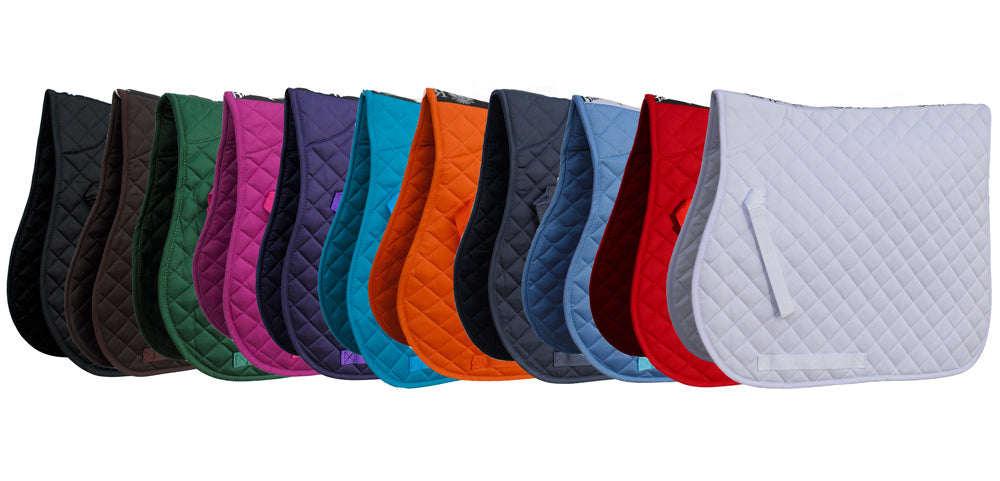 Rhinegold Cotton Quilted Saddle Cloth Rhinegold Cotton Quilted Saddle Cloth