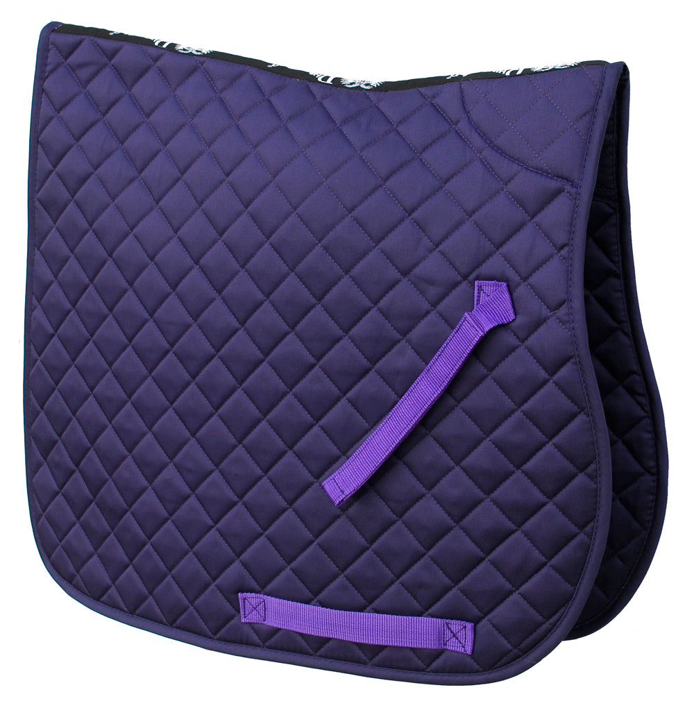 Rhinegold Cotton Quilted Saddle Cloth Rhinegold Cotton Quilted Saddle Cloth