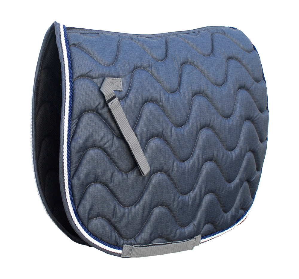 Deluxe Wave Quilted Saddle Pad Deluxe Wave Quilted Saddle Pad