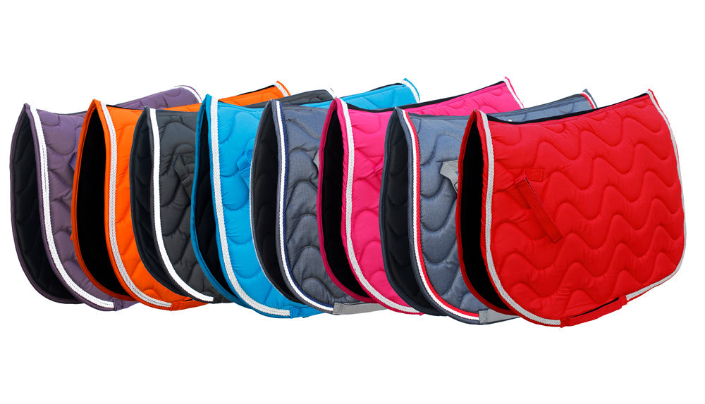 Deluxe Wave Quilted Saddle Pad Deluxe Wave Quilted Saddle Pad