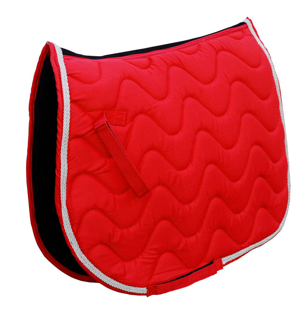 Deluxe Wave Quilted Saddle Pad Deluxe Wave Quilted Saddle Pad