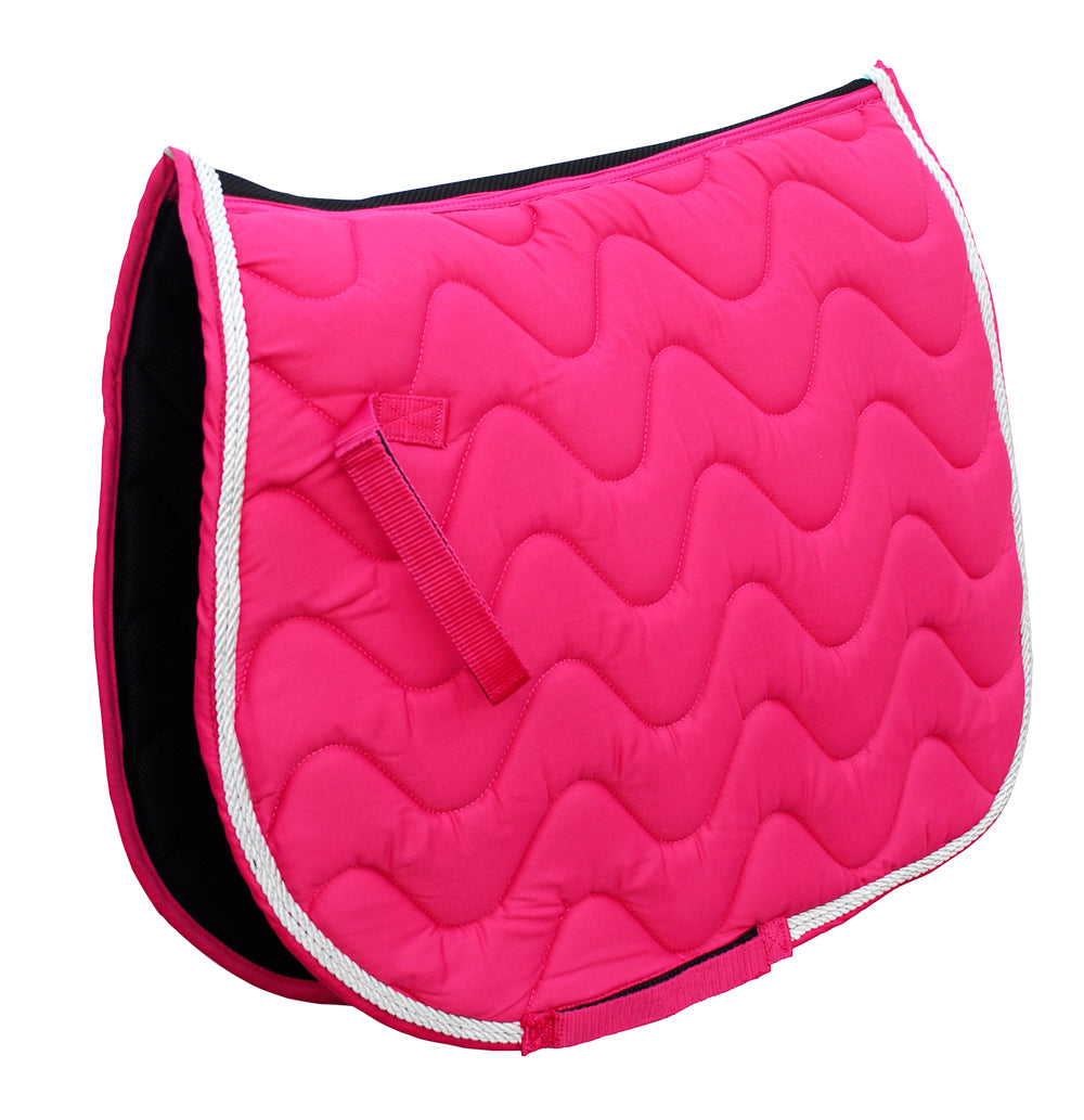 Deluxe Wave Quilted Saddle Pad Deluxe Wave Quilted Saddle Pad