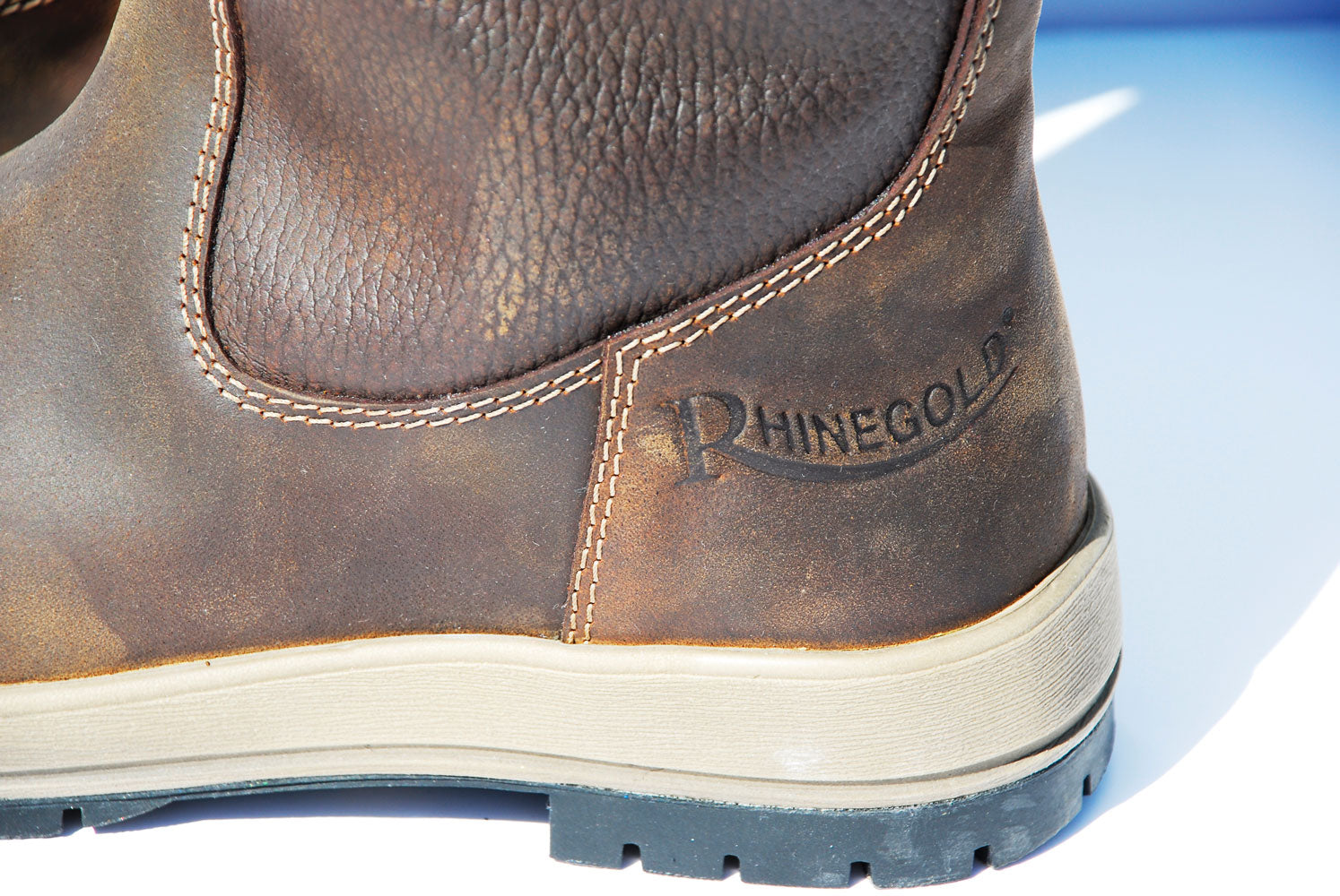 Rhinegold 'Elite' Vermont Leather Country Boots- Wider Calf Rhinegold 'Elite' Vermont Leather Country Boots- Wider Calf