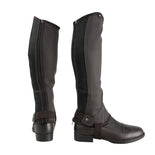 Hy Equestrian Synthetic Combi Leather Chaps Hy Equestrian Synthetic Combi Leather Chaps