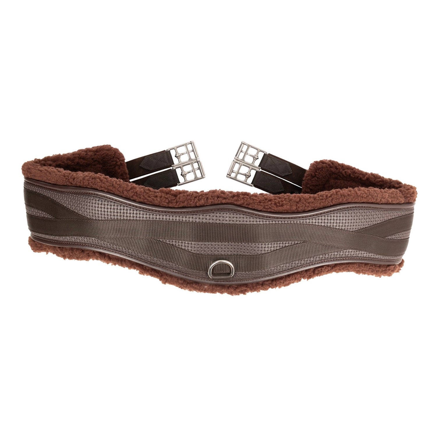 Hy Equestrian Fleece Lined GP/Jumping Contoured Girth - 42 Hy Equestrian Fleece Lined GP/Jumping Contoured Girth - 42