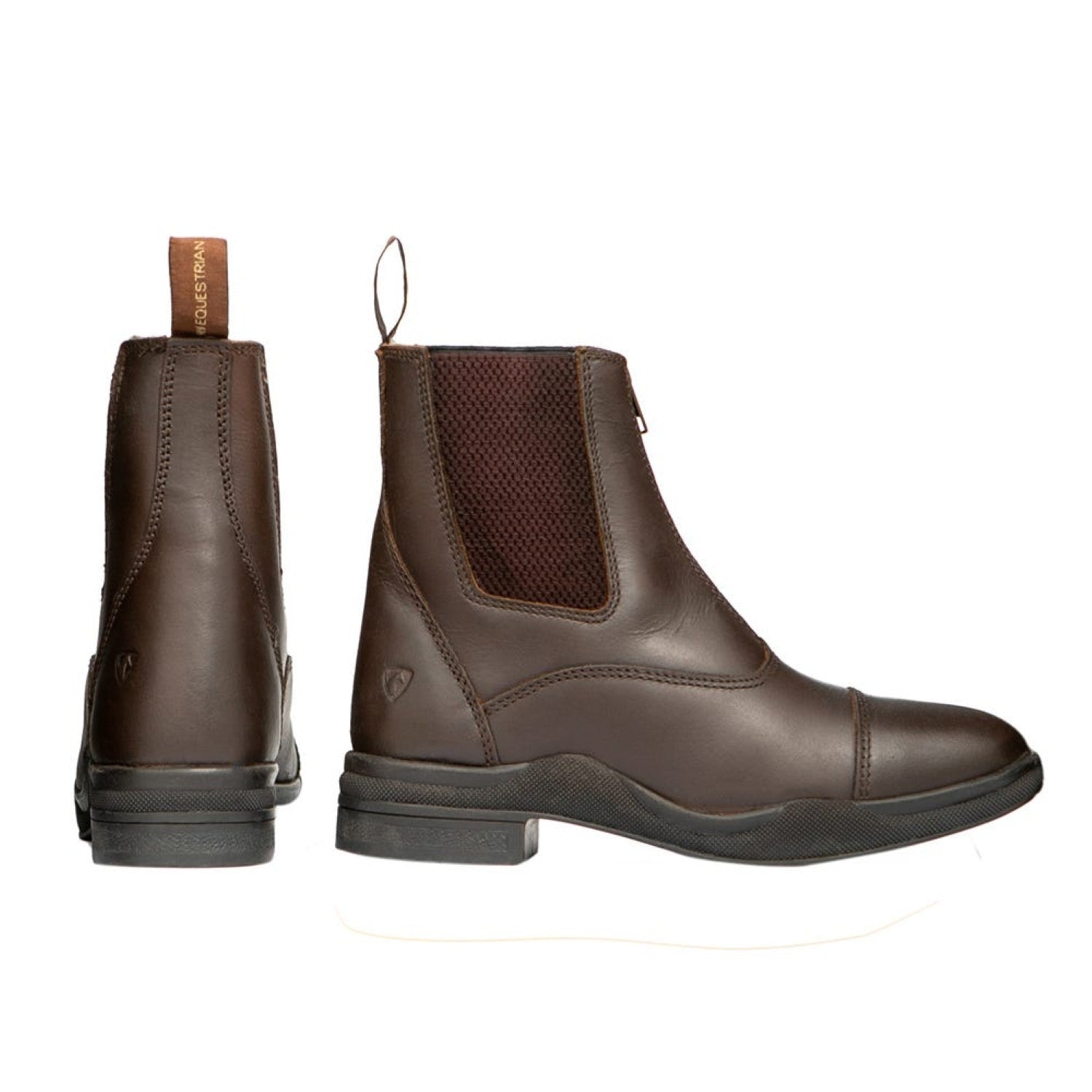 Hy Equestrian Fleece Lined Wax Leather Zip Jodhpur Boot Hy Equestrian Fleece Lined Wax Leather Zip Jodhpur Boot
