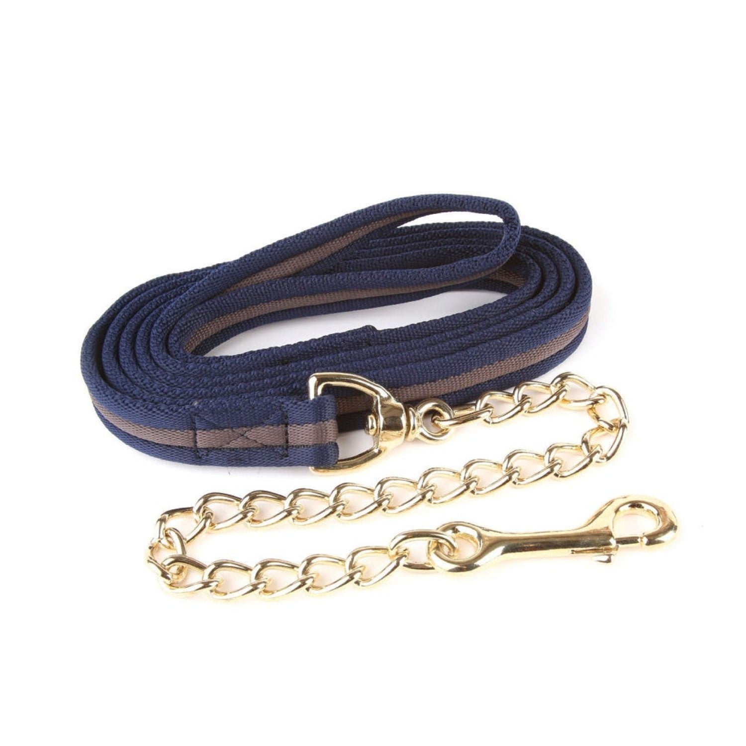 Hy Equestrian Soft Webbing Lead Rein without Chain Hy Equestrian Soft Webbing Lead Rein without Chain