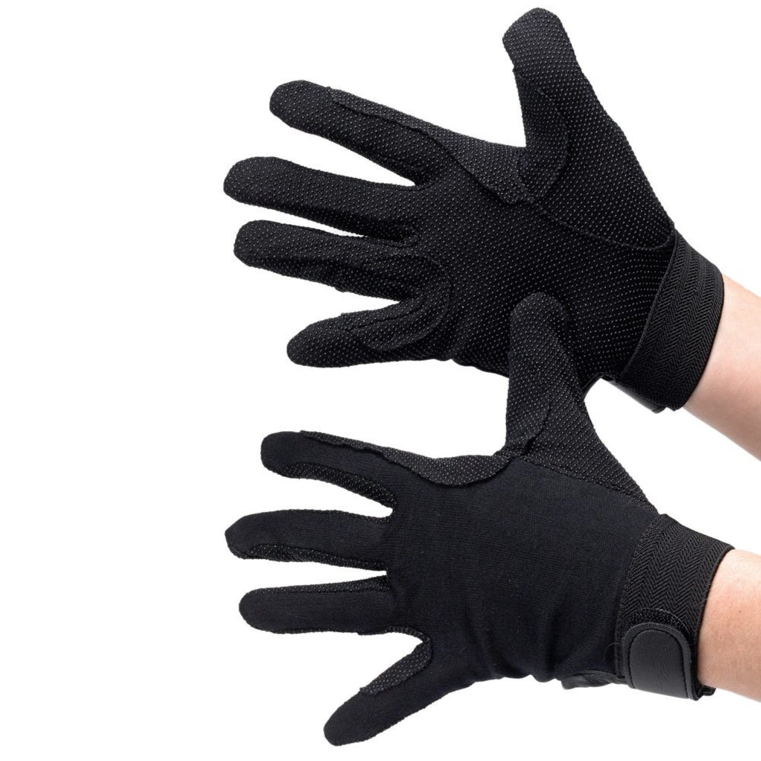 Hy Equestrian Cotton Pimple Palm Gloves Hy Equestrian Cotton Pimple Palm Gloves