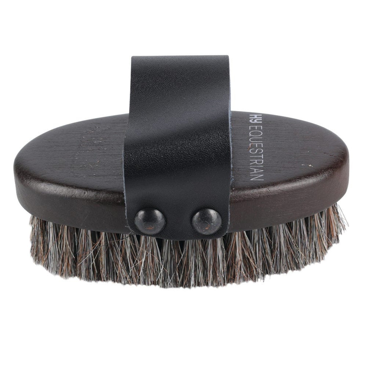 Hy Equestrian Deluxe Horse Hair Wooden Body Brush Hy Equestrian Deluxe Horse Hair Wooden Body Brush