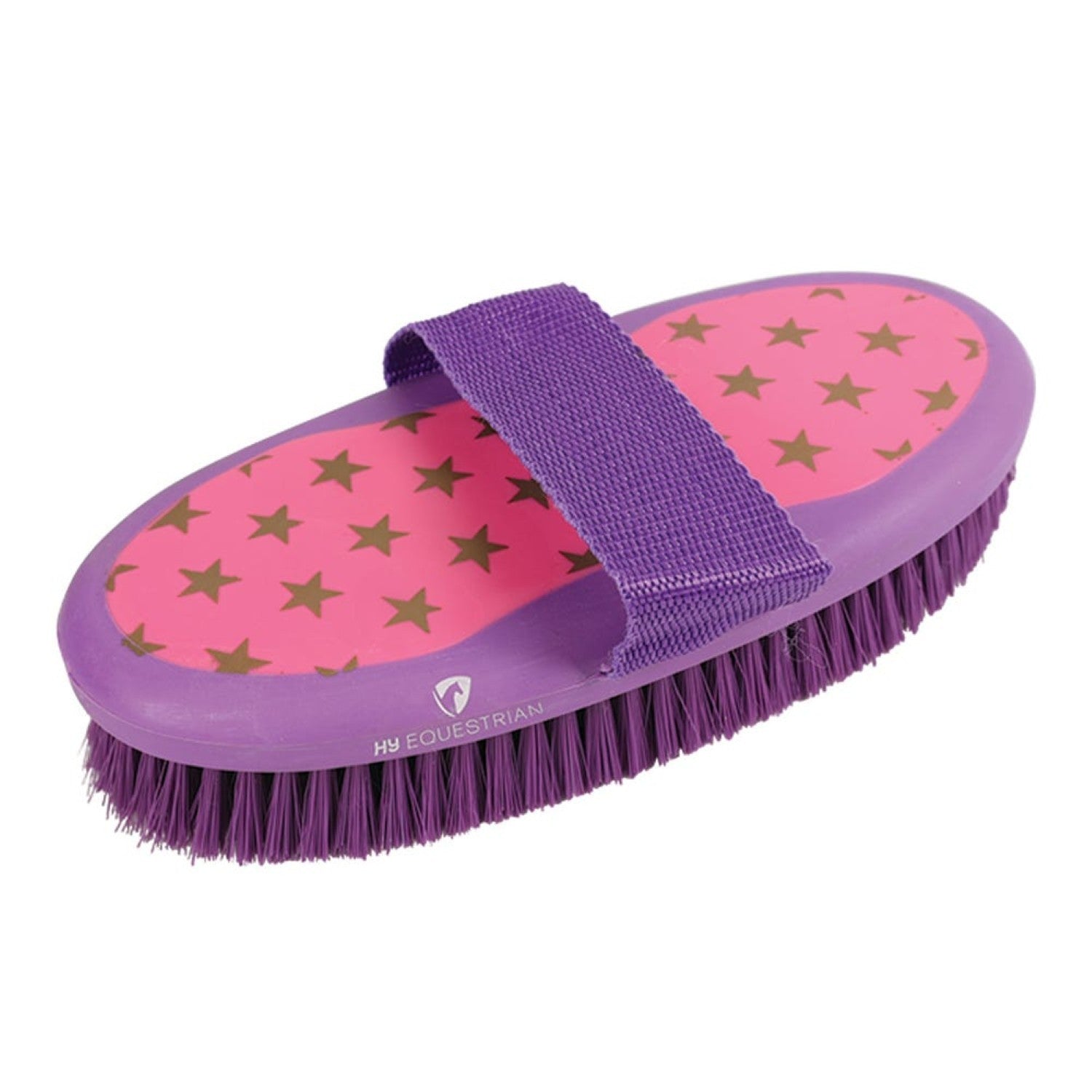 Hy Equestrian Star Easy Grip Body Brush Hy Equestrian Star Easy Grip Body Brush