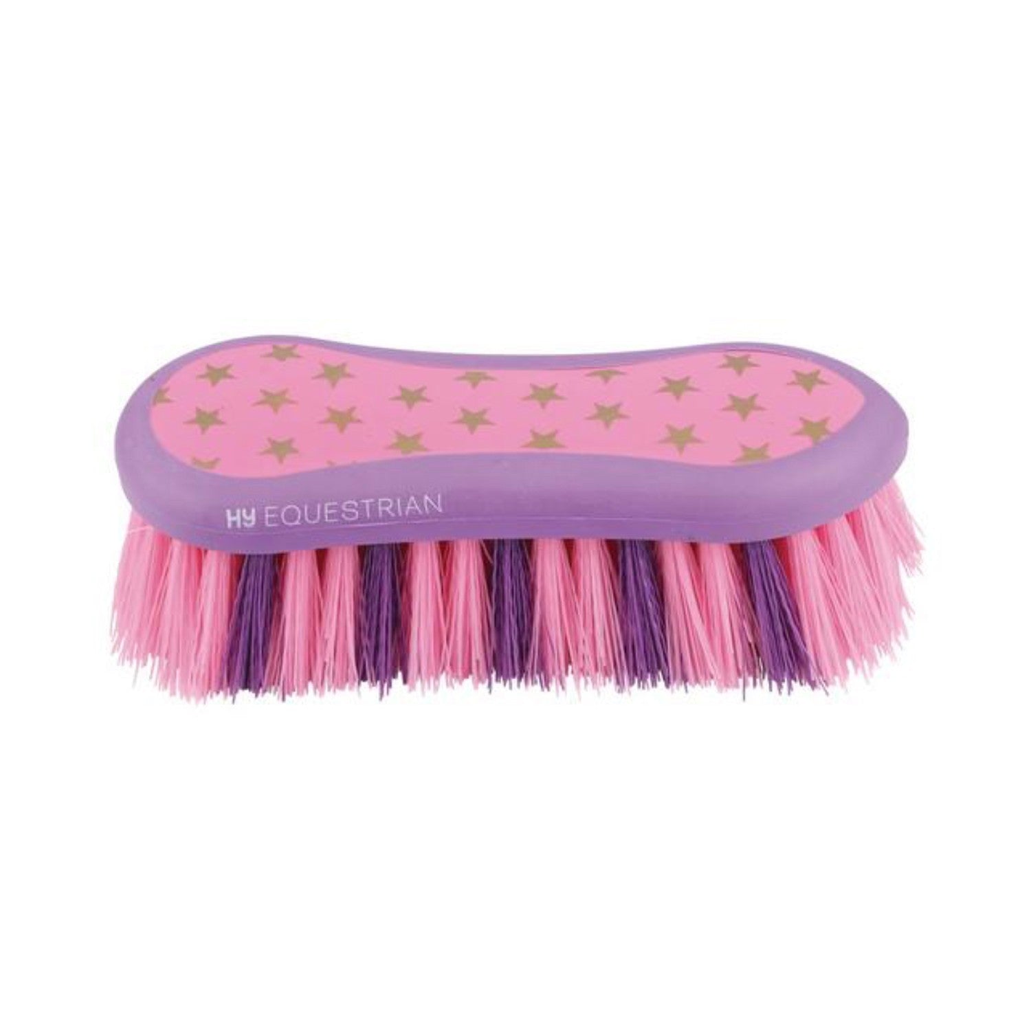 Hy Equestrian Star Easy Grip Dandy Brush Hy Equestrian Star Easy Grip Dandy Brush