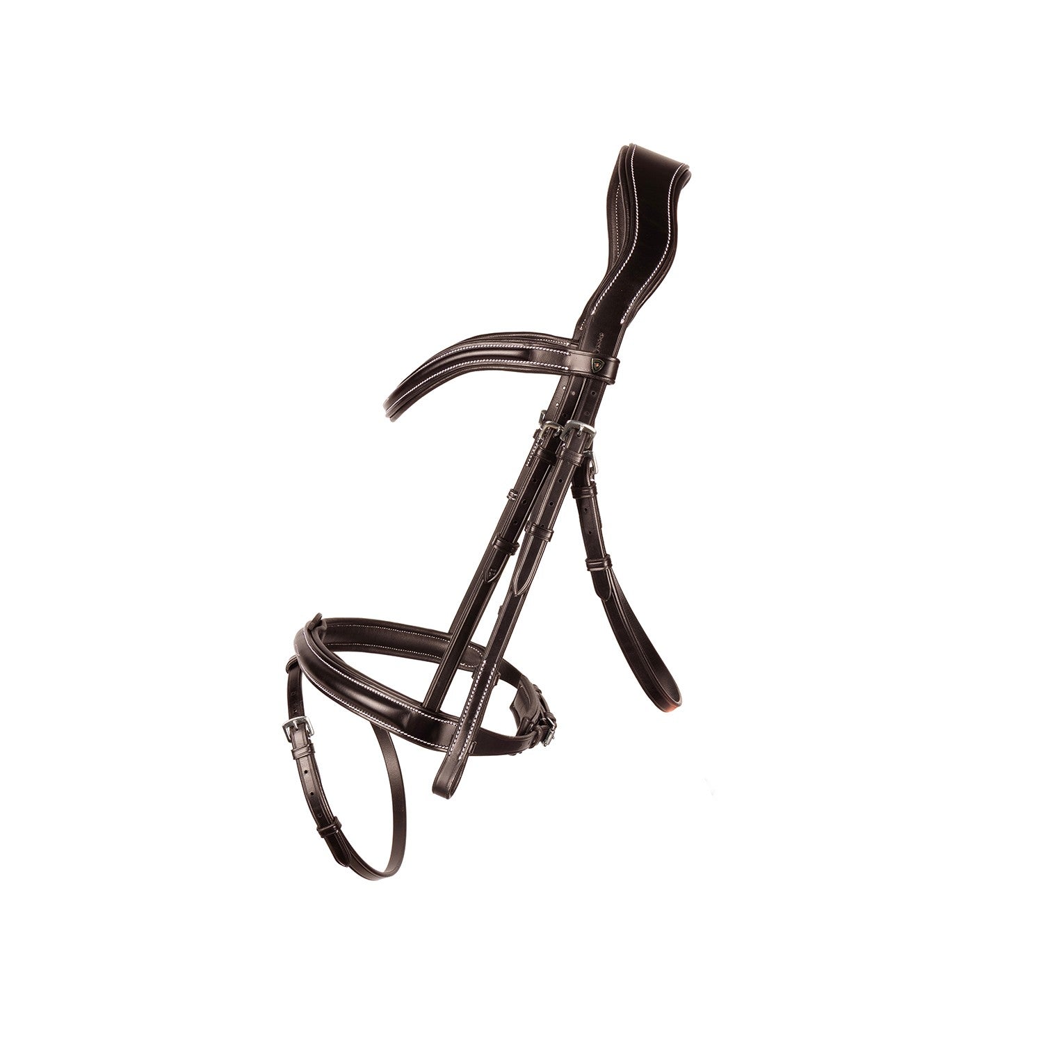 ProPresicce Pelle Raised Flash Leather Bridle by Hy Equestrian ProPresicce Pelle Raised Flash Leather Bridle by Hy Equestrian