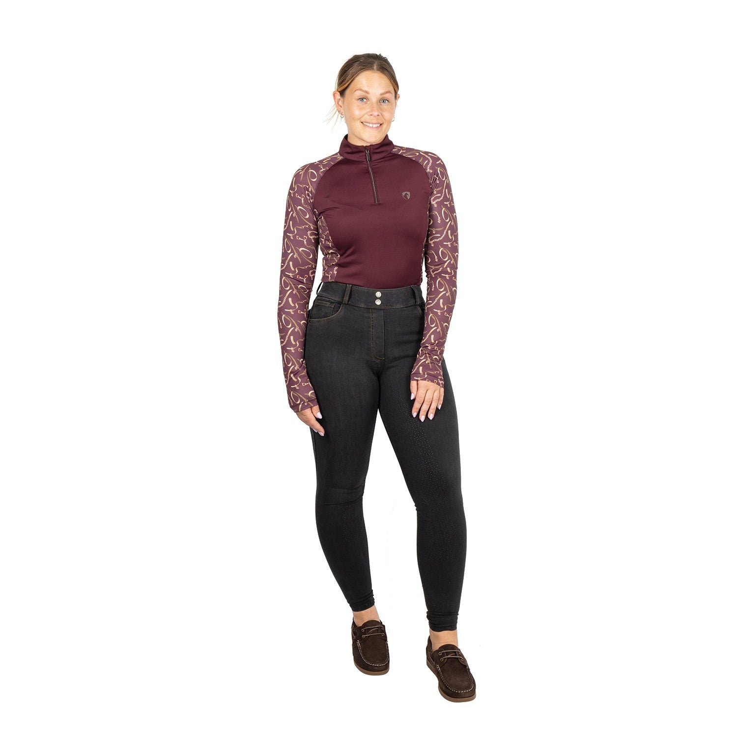 Hy Equestrian Elevate Style Denim Breeches - 24 Hy Equestrian Elevate Style Denim Breeches - 24