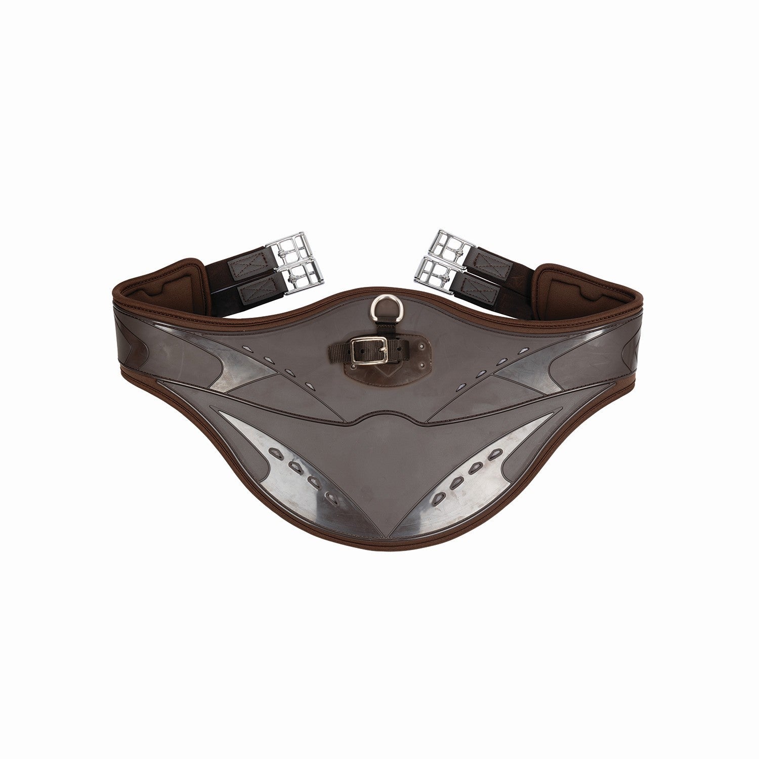 ProReaction Contoured TPU Vented Long Stud Girth by Hy Equestrian - 44 ProReaction Contoured TPU Vented Long Stud Girth by Hy Equestrian - 44