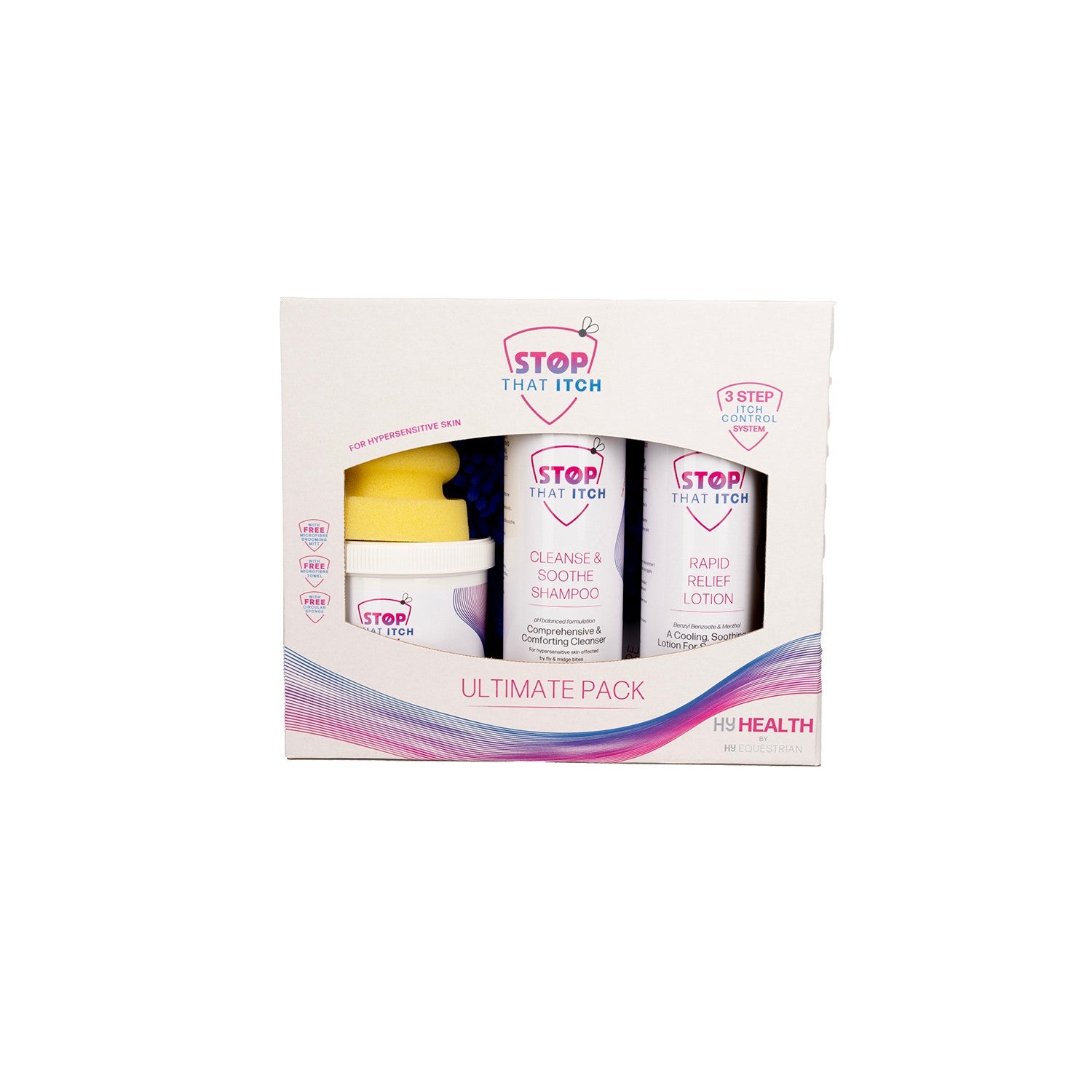 HyHEALTH STOP THAT ITCH! Ultimate Pack by Hy Equestrian HyHEALTH STOP THAT ITCH! Ultimate Pack by Hy Equestrian