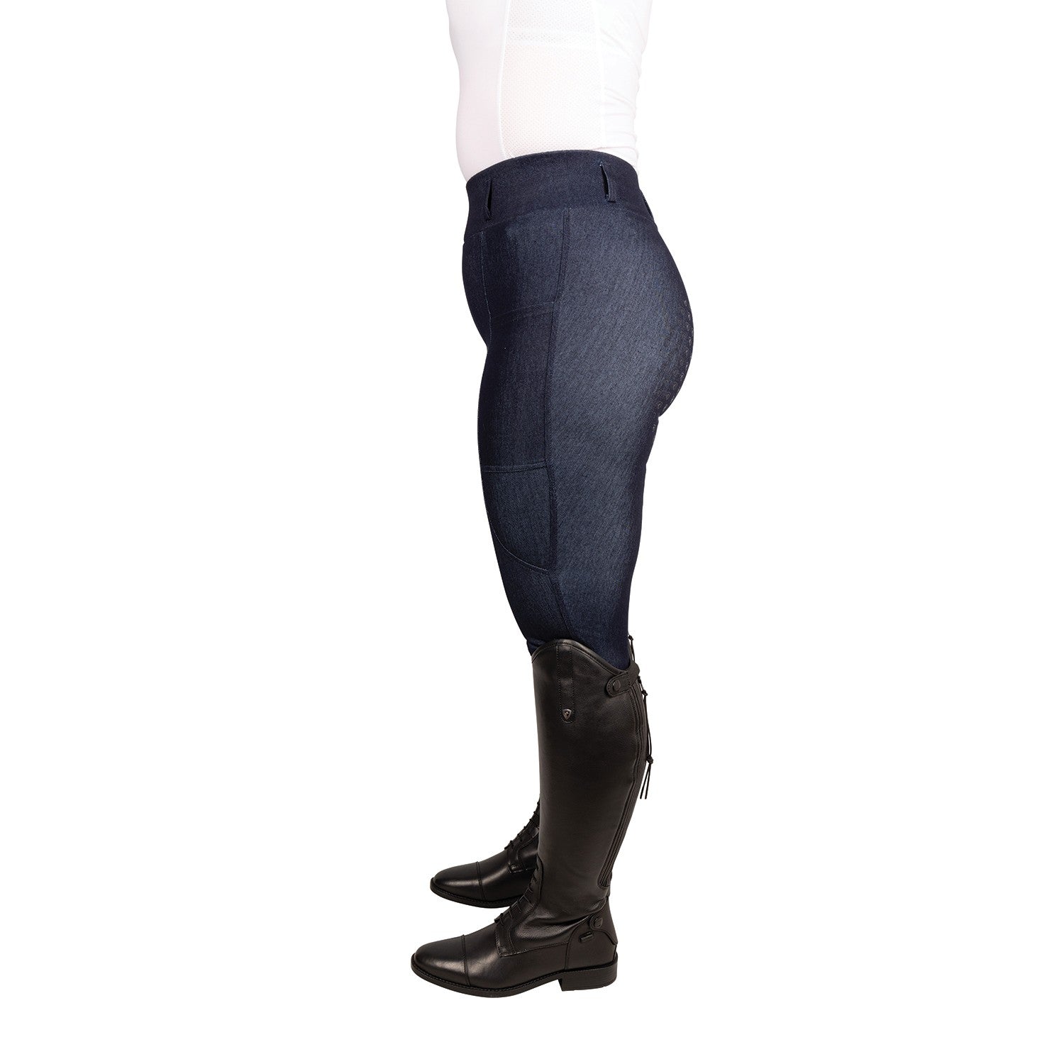 HyCONIC Valloria Denim Look Riding Tights HyCONIC Valloria Denim Look Riding Tights