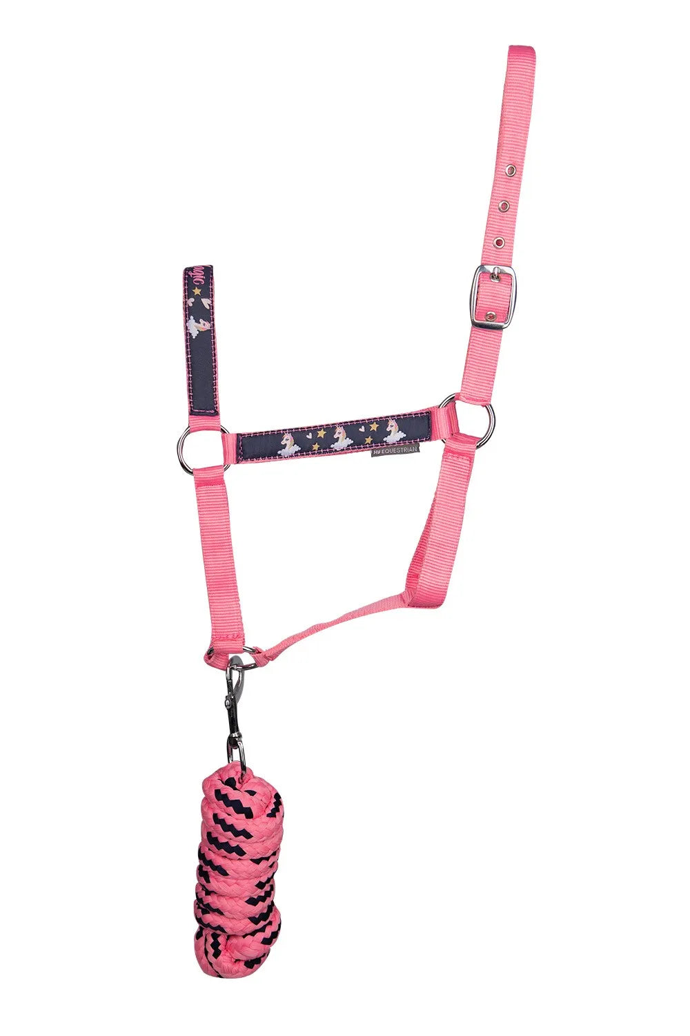 Hy Equestrian Unicorn Magic Headcollar & Lead Rope Set – Pink Hy Equestrian Unicorn Magic Headcollar & Lead Rope Set – Pink