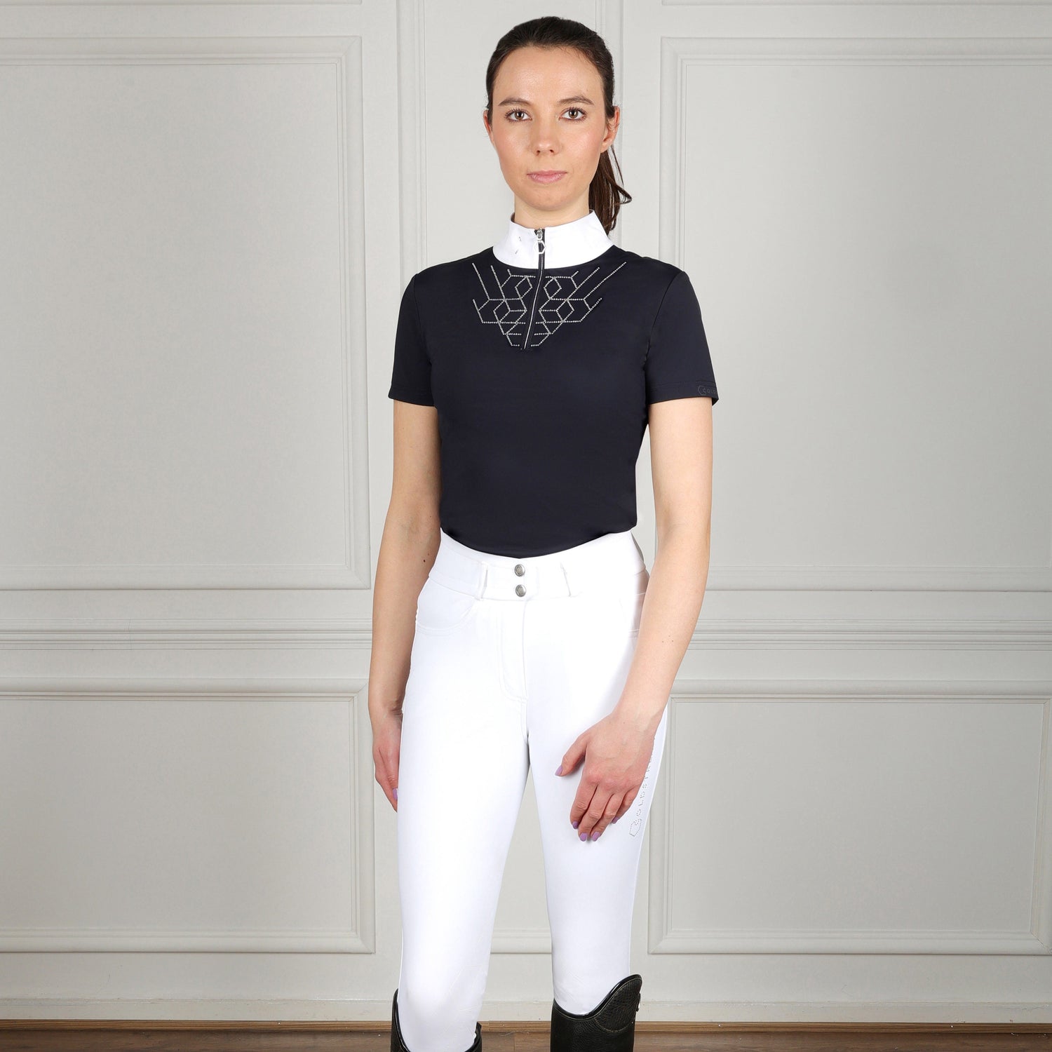 Coldstream Ledmore Diamante Show Shirt Coldstream Ledmore Diamante Show Shirt