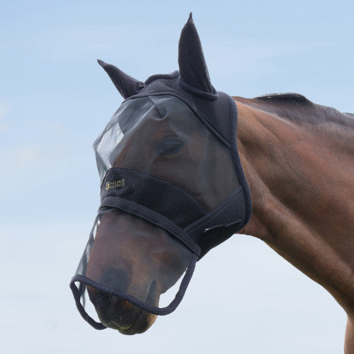 Hy Equestrian Armoured Protect Full Mask with Ears and Nose Hy Equestrian Armoured Protect Full Mask with Ears and Nose