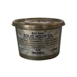 Gold Label Solid Hoof Oil Black Gold Label Solid Hoof Oil Black