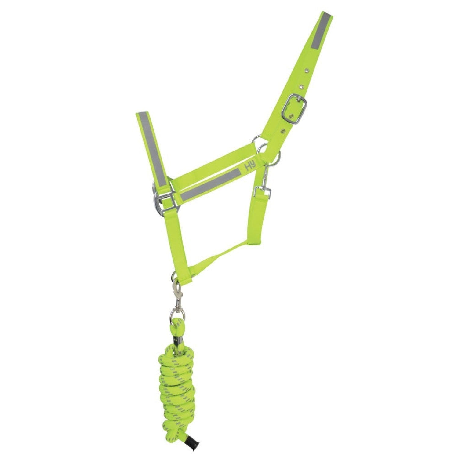 Reflector Head Collar & Lead Rope by Hy Equestrian Reflector Head Collar & Lead Rope by Hy Equestrian