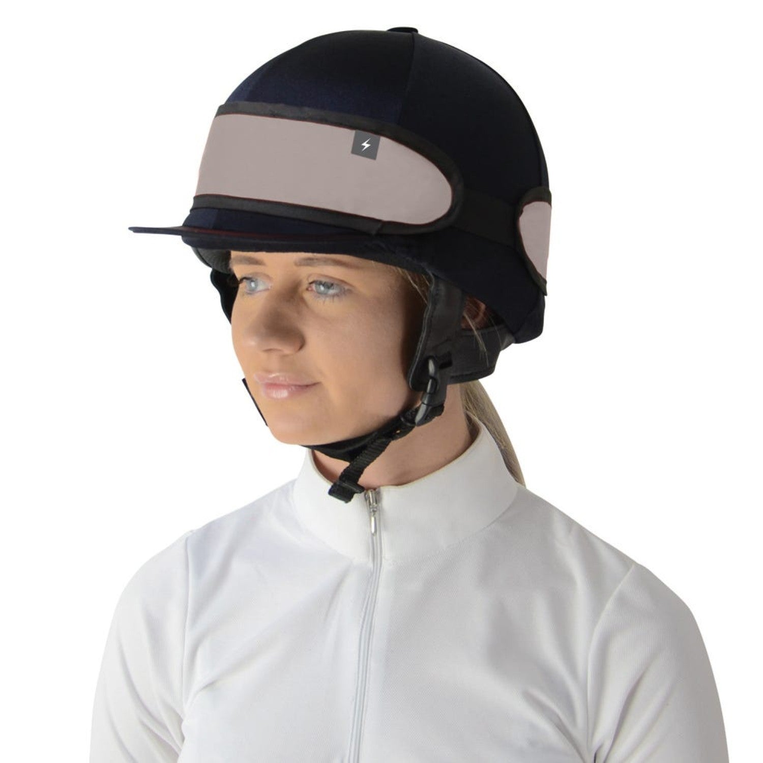 Silva Flash Reflective Hat Band by Hy Equestrian Silva Flash Reflective Hat Band by Hy Equestrian