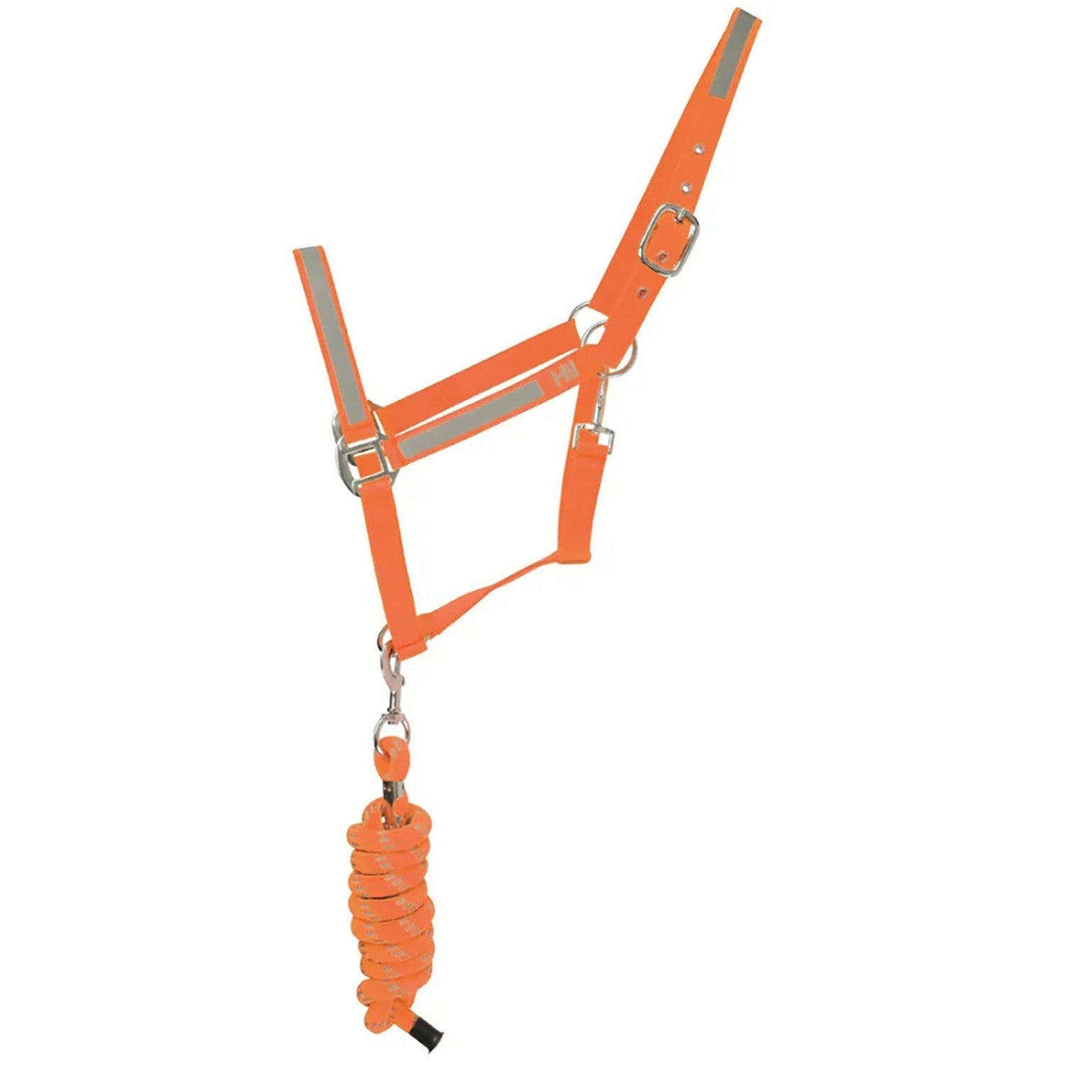 Reflector Head Collar & Lead Rope by Hy Equestrian Reflector Head Collar & Lead Rope by Hy Equestrian