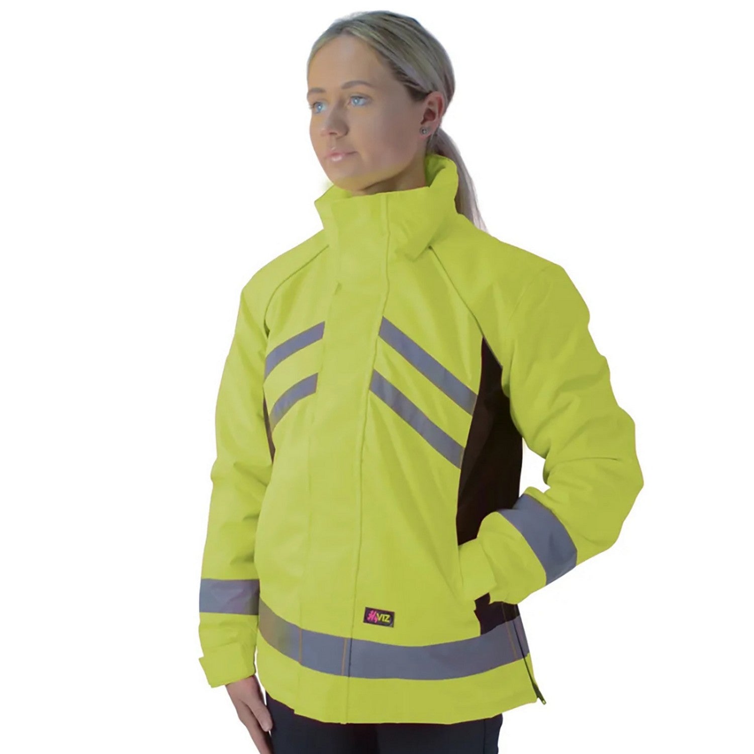 Reflector Waterproof Riding Jacket by Hy Equestrian Reflector Waterproof Riding Jacket by Hy Equestrian
