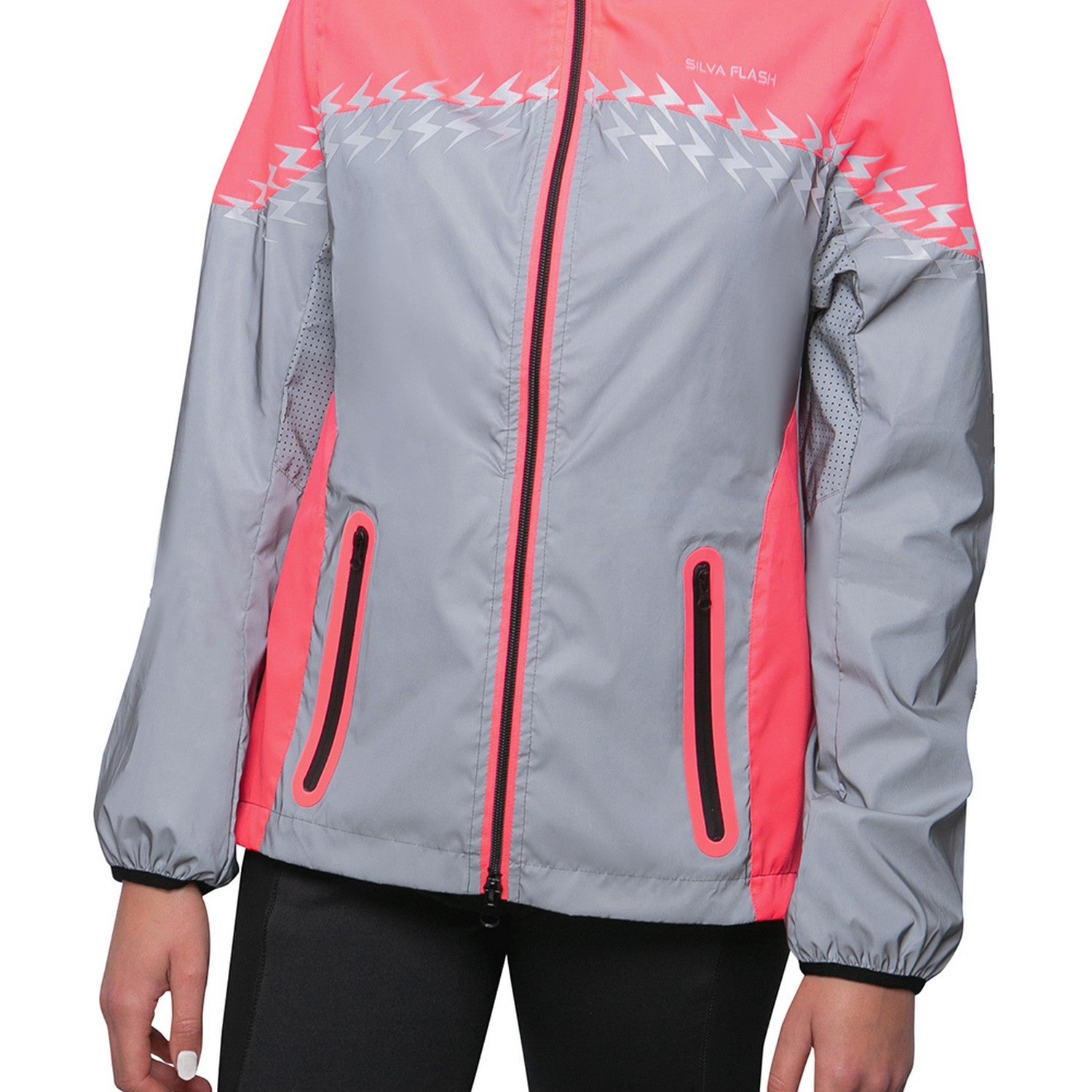 Silva Flash Lightweight Duo Reflective Jacket by Hy Equestrian Silva Flash Lightweight Duo Reflective Jacket by Hy Equestrian