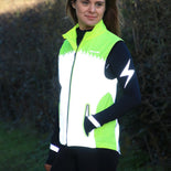 Silva Flash Lightweight Duo Reflective Gilet by Hy Equestrian Silva Flash Lightweight Duo Reflective Gilet by Hy Equestrian