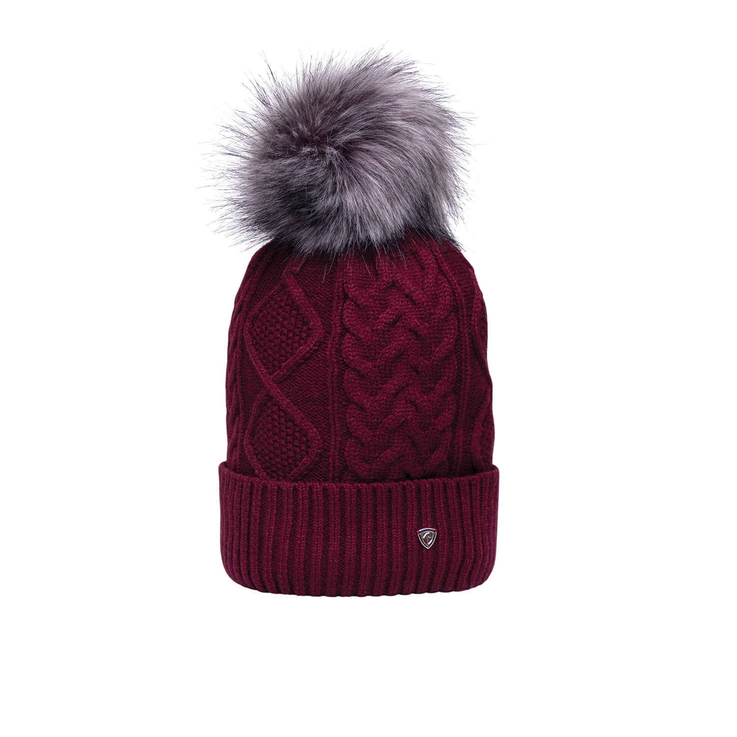Hy Equestrian Vanoise Knitted Bobble Hat Hy Equestrian Vanoise Knitted Bobble Hat