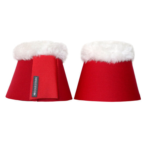 Hy Equestrian Christmas Santa Over Reach Boots Hy Equestrian Christmas Santa Over Reach Boots