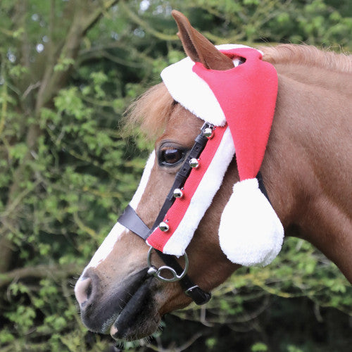 Hy Equestrian Christmas Santa Horse Hat Hy Equestrian Christmas Santa Horse Hat
