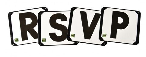 STUBBS Dressage Letters (S652P) STUBBS Dressage Letters (S652P)