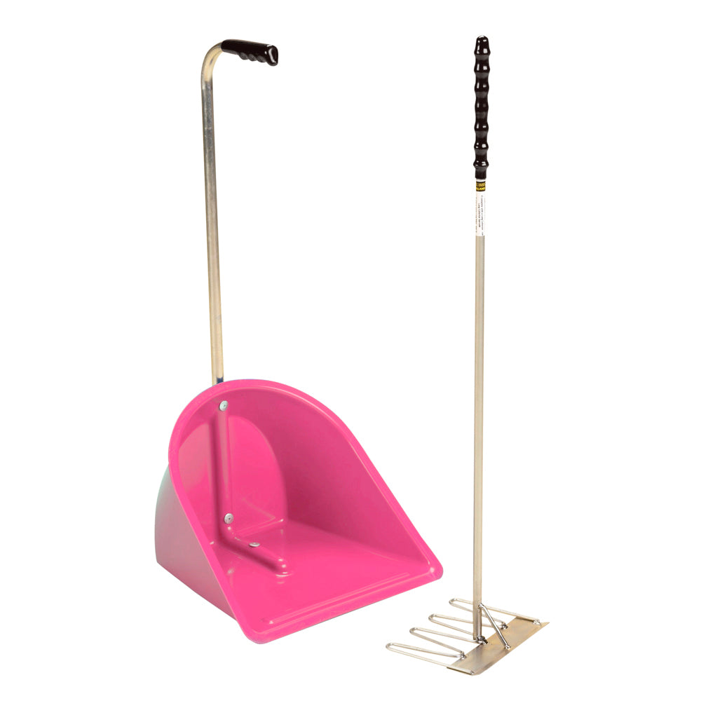 STUBBS Stable Mate Manure Collector with Long Handle Rake (S4585) STUBBS Stable Mate Manure Collector with Long Handle Rake (S4585)