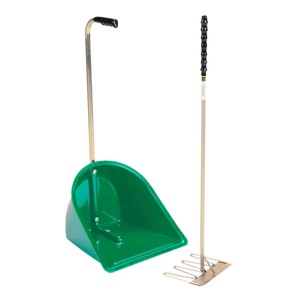 STUBBS Stable Mate Manure Collector with Long Handle Rake (S4585) STUBBS Stable Mate Manure Collector with Long Handle Rake (S4585)