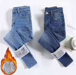 HorseWize Women’s Thermal Yard Jeans | Fleece-Lined Stretch Denim for Winter Comfort