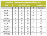 Rhinegold Luxus Leather Riding Boots