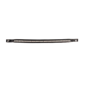 ProPresicce Signature Classic Diamante Browband by Hy Equestrian with Silver Diamantes