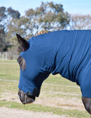 Rhinegold Lycra Hood with Face – Stretch Hood for Mane, Neck & Coat Protection