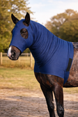 Rhinegold Lycra Hood with Face – Stretch Hood for Mane, Neck & Coat Protection
